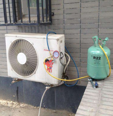 莫力达空调加氟