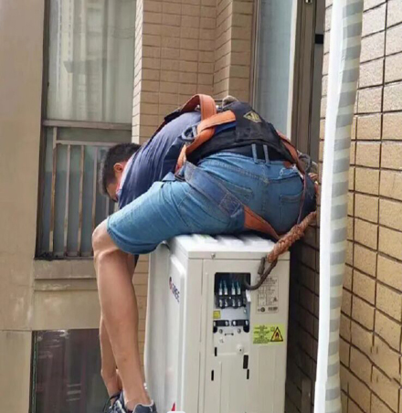 莫力达空调移机